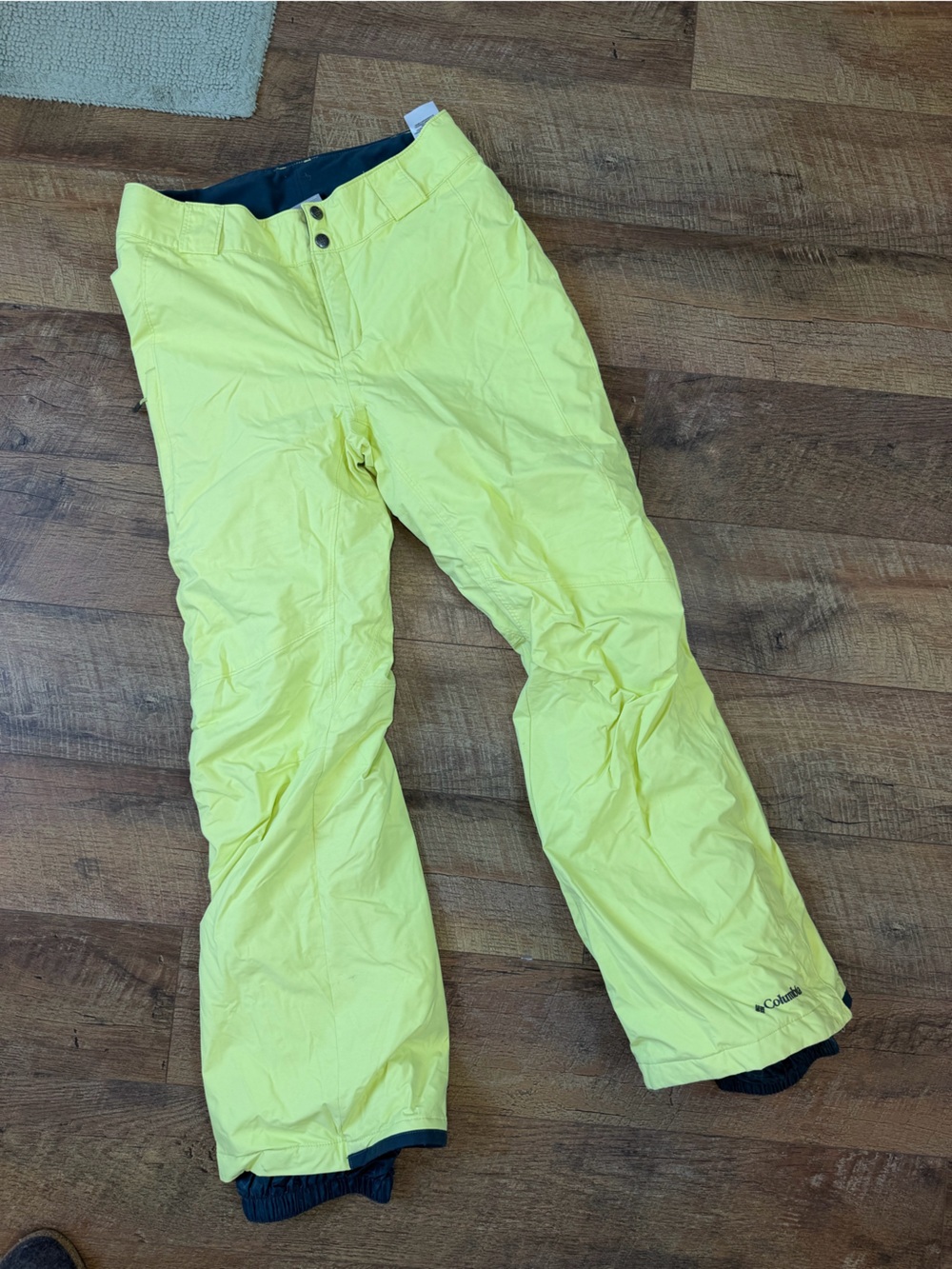 Columbia Neon Yellow Ski Pants